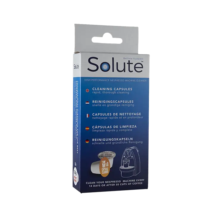 Solute cleaning capsules 8 stuks