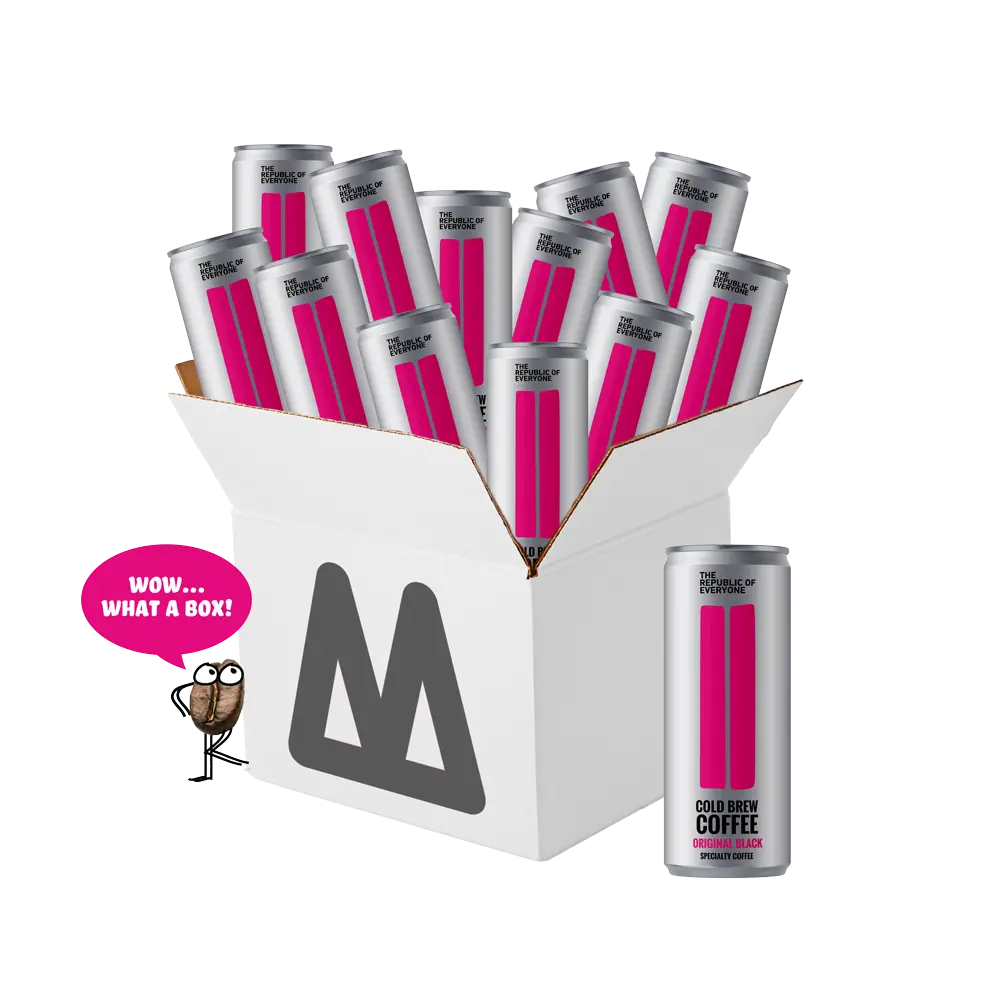 Box Cold Brew Coffee - Original Black 12x250ml 