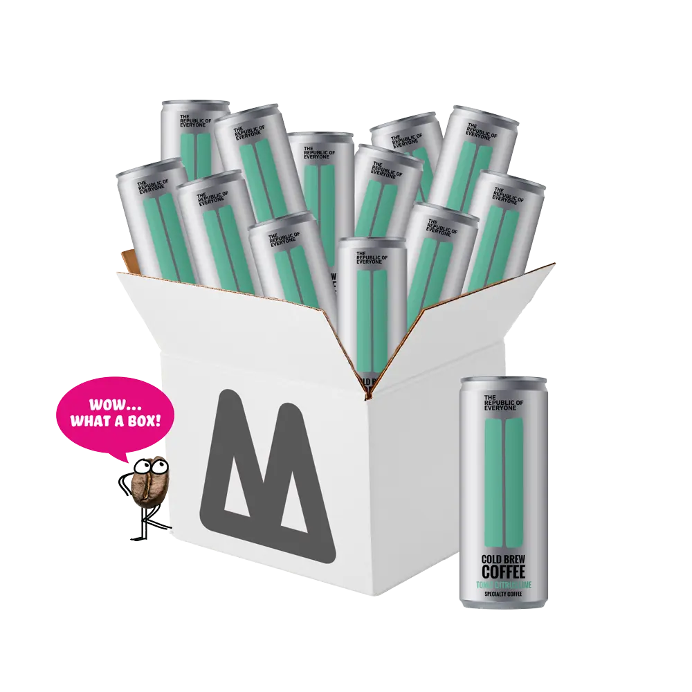 Box Cold Brew Coffee - Tonic Citrus Lime 12x250ml 