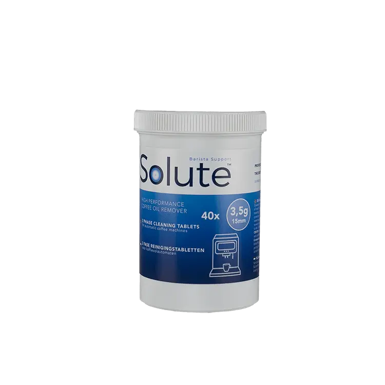 Solute 2 fase reinigingstabletten 40 tabs jar | 3,5g Ø15mm
