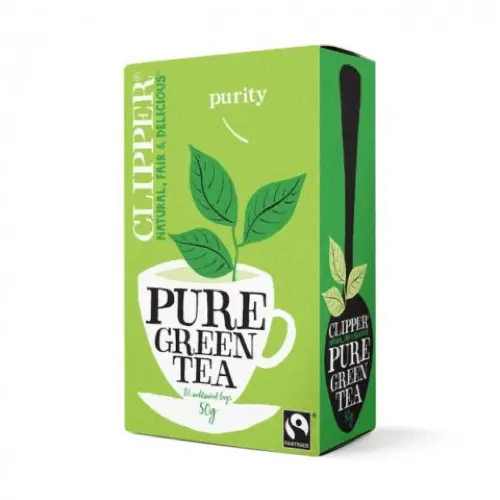 [CLIPTEAGR] Clipper Fairtrade Green Tea BIO