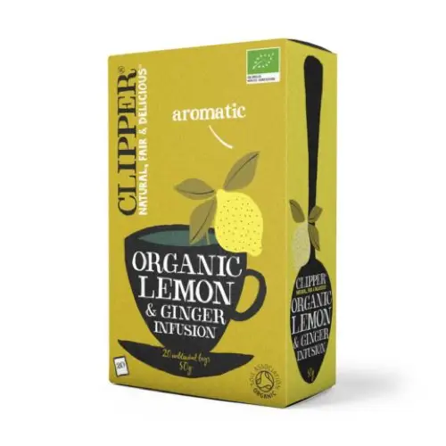 [CLIPTEALG] Clipper Infusion Lemon & Ginger BIO