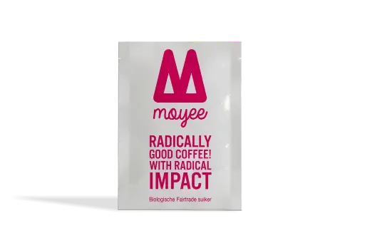 [FTSUGAR] Moyee Coffee rietsuiker zakje bio-FT 1000x4g